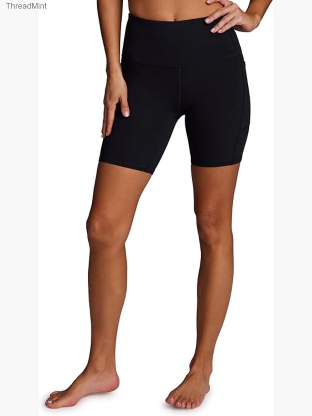 7" High Waist Bike Shorts with Pockets, Squat Proof